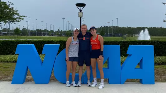 Megan Heuser Kate Duong Evan Clark NCAA