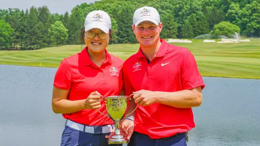 Crystal Wang and Tommy Kuhl 2023 Arnold Palmer Cup