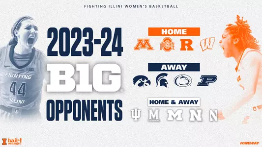 2023-24 B1G Home Away Opponents
