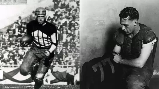 Red Grange 2-pic photo for history web story