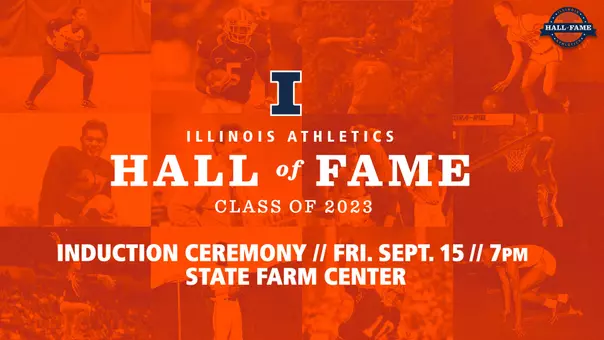 Hall of Fame Ceremony graphic - 2023