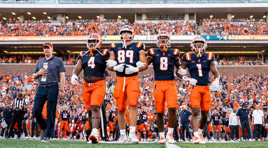 Illinois Football Captains 2023