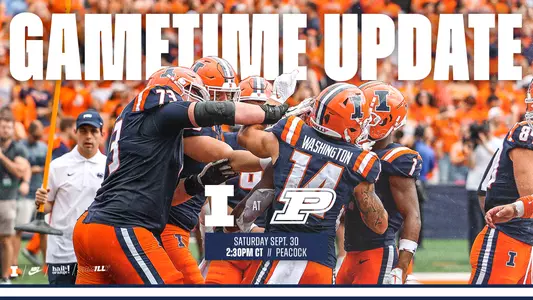 FB Game Time Update - Purdue