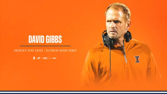 David Gibbs announcement graphic