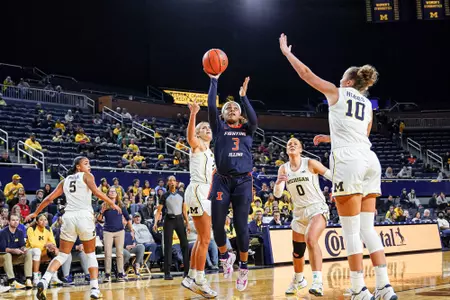 1/31/24 WBB at Michigan (Makira Cook)