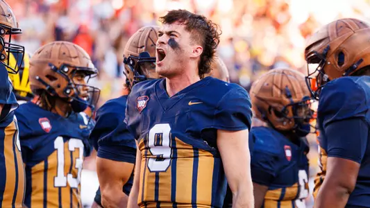 Luke Altmyer Michigan 2024 Celebration