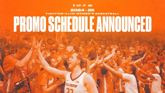 2024-25 WBB Promo Schedule graphic