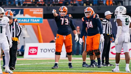 Illinois FB vs. Michigan State - Josh Gesky