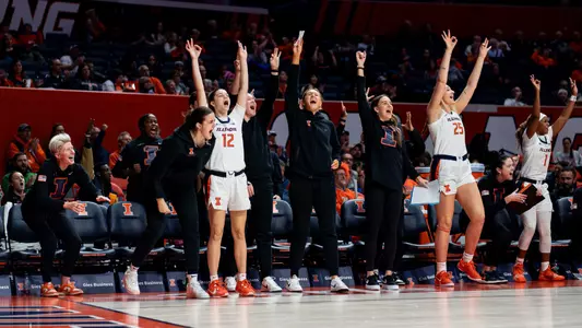 Bench Celebration vs. EIU