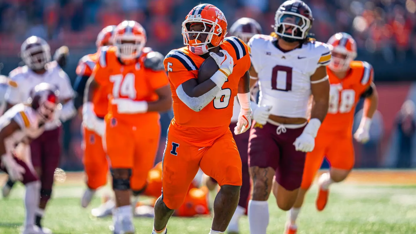 Illinois FB vs. Minnesota - Josh McCray