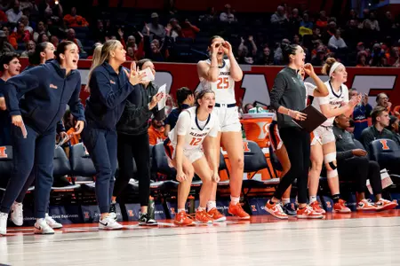 Team bench celebration