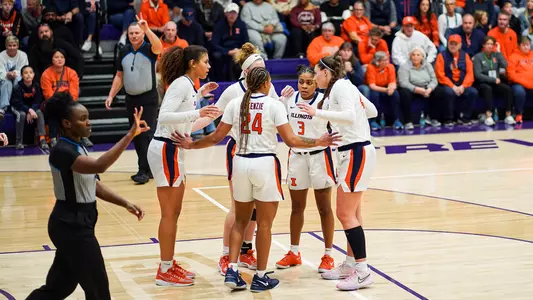 Illinois WBB vs Kentucky - Huddle 2