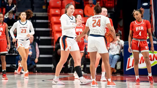 Illinois WBB vs Bradley - McKenzie/Bostic