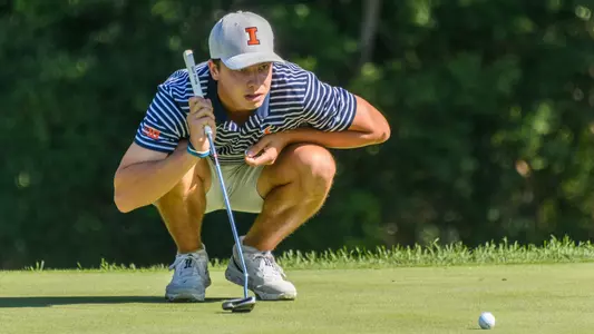 Jackson Buchanan at 2023 OFCC/Fighting Illini Invitational (Craig Pessman)