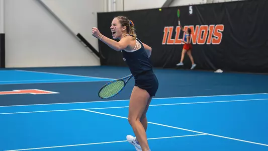 Kasia Treiber clinch point vs. Ole Miss