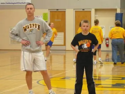 Marcus Domask youth basketball photo