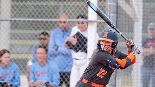 Images from the University of Illinois Vs Liberty University women’s softball game on Friday, February 16, 2024 at the Sleepy Hollow Sports Complex in Leesburg, FL. Photo by Chris Watkins Photography.