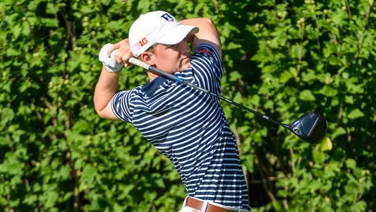 Tyler Goecke at 2023 OFCC/Fighting Illini Invitational (Round 1)