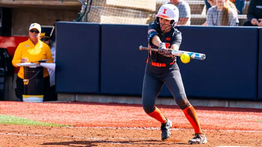 URBANA, IL - March 13, 2024 - Photo taken during the game between the Missouri Tigers and the Illinois Fighting Illini at Eichelberger Field in Urbana, IL. (Photo By Kevin Snyder /Illinois Athletics)