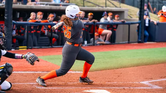 URBANA, IL - March 13, 2024 - Photo taken during the game between the Missouri Tigers and the Illinois Fighting Illini at Eichelberger Field in Urbana, IL. (Photo By Kevin Snyder /Illinois Athletics)