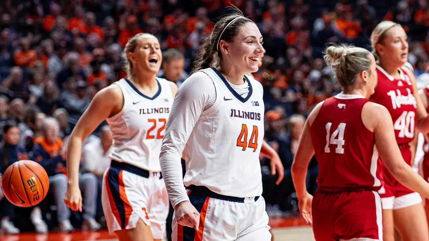 3/3/24 Illinois WBB vs. Nebraska (Kendall Bostic)