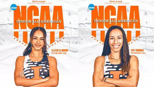 Elizabeth Ndudi and Tori Thomas All-American
