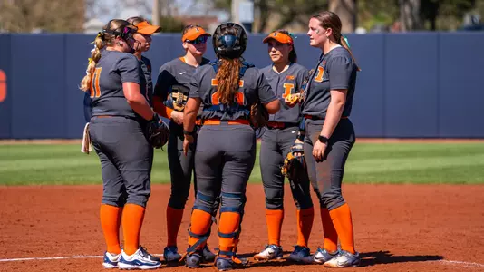 Urbana, IL - April 13, 2024 - Photos taken during the game between the Purdue Boilermakers and the Illinois Fighting Illini at Eichelberger Field in Urbana, IL. (Photo By Kevin Snyder/Illinois Athletics)