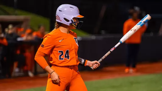 Urbana, IL - April 09, 2024 - Photos taken during the game between the Northwestern Wildcats and the Illinois Fighting Illini at Eichelberger Field in Urbana, IL. (Photo By Kevin Snyder/Illinois Athletics)