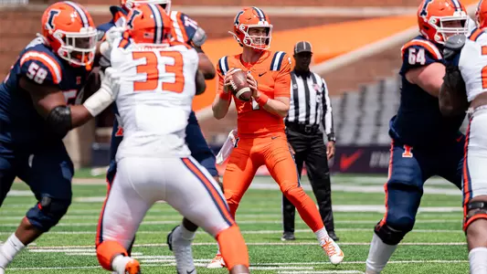 Orange and Blue Spring Game (Luke Altmyer)