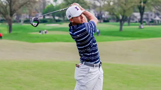 Jackson Buchanan at 2024 Big Ten Championship_4-27-24 (Leigh McGuirk)