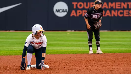Urbana, IL - April 10, 2024 - Photos taken during the game between the Southern Illinois Salukis and the Illinois Fighting Illini at Eichelberger Field in Urbana, IL. (Photo By Kevin Snyder/Illinois Athletics)