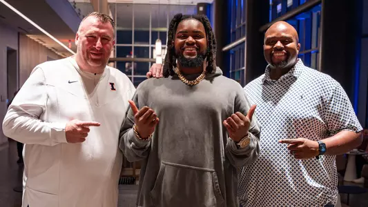 Bret Bielema Jer'Zhan Newton Terrance Jamison