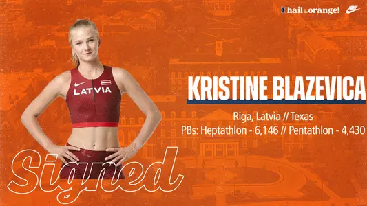 Kristine Blazevica signed