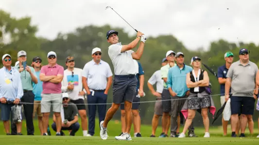 Jackson Buchanan at 124th U.S. Amateur match play quarterfinals (Chris Keane/USGA)