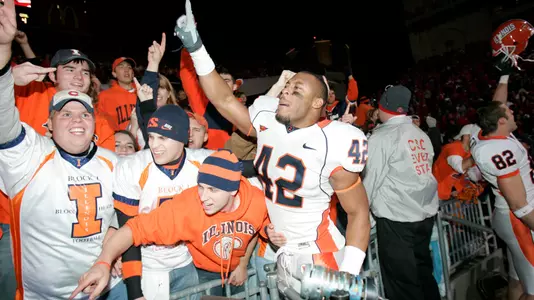 Kevin Mitchell 2007 Ohio State Celebration