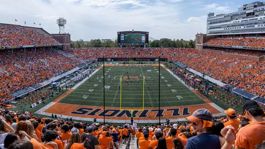 Memorial Stadium fans