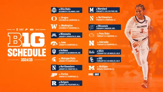 B1G Schedule Graphic