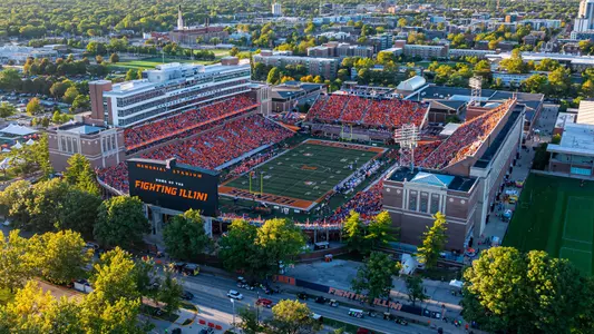 Memorial Stadium aerial 2024