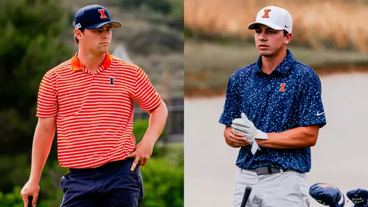 Men's golf 2024-25 preseason all-america honors composite