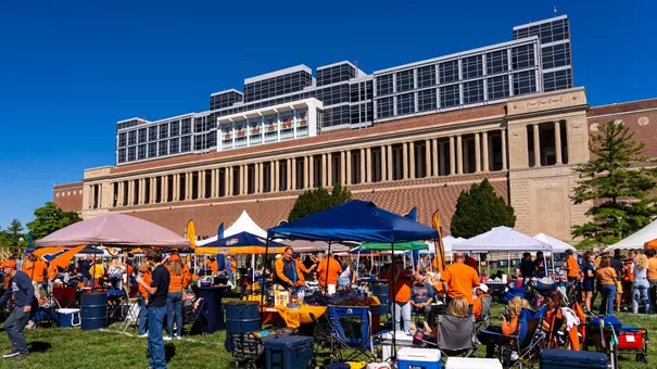 Memorial Stadium 2024 tailgate