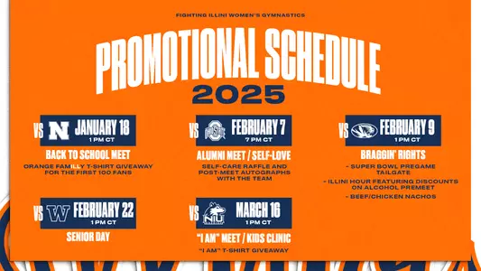 WGYM promo schedule 2025