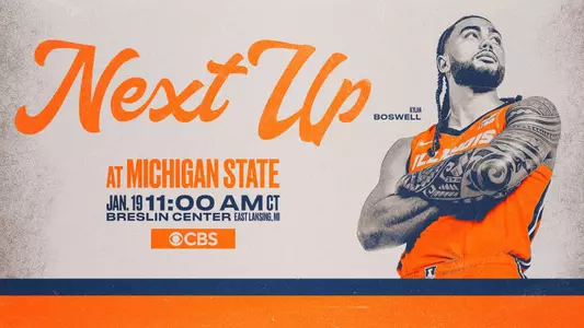 Next Up - at Michigan State - 1-19-25
