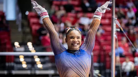 Makayla Green Uneven Bars Salute