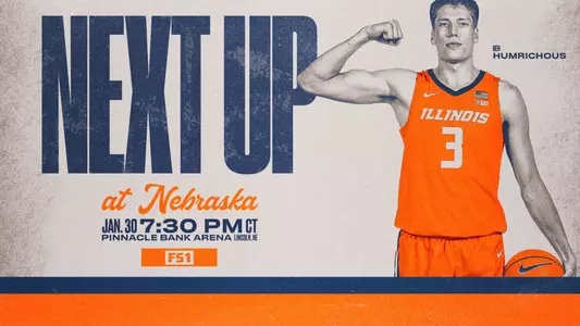 Next up - at Nebraska - 1/30/25
