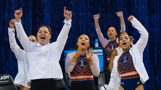 Illinois Women's Gymnastics at UCLA