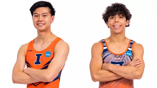 Brandon Dang and Ian Sandoval posed shots