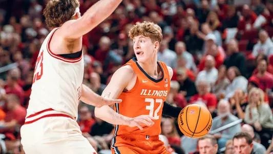 Illinois MBB at Nebraska - Kasparas Jakucionis