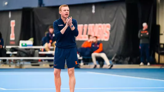 Head coach Evan Clark