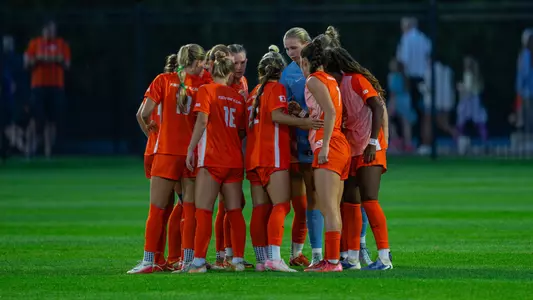 Illinois Soccer Huddle