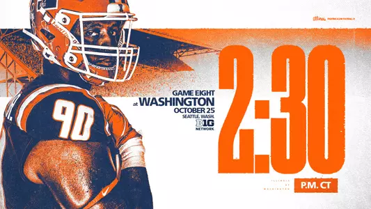Illinois at Washington game time